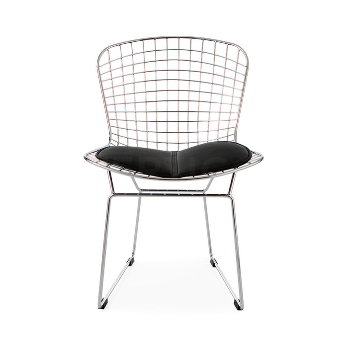 Chrome Wire Bertoia Style Side Chair