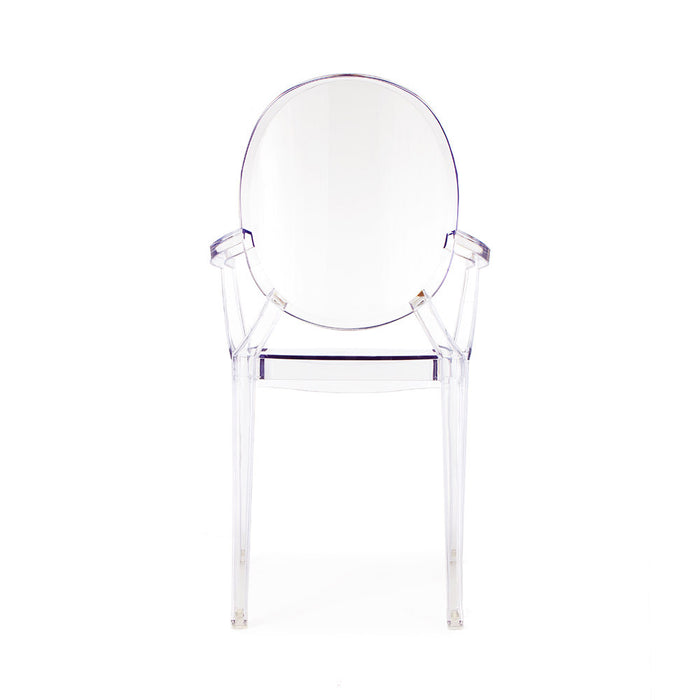 Louis Ghost Starck Style Arm Chair