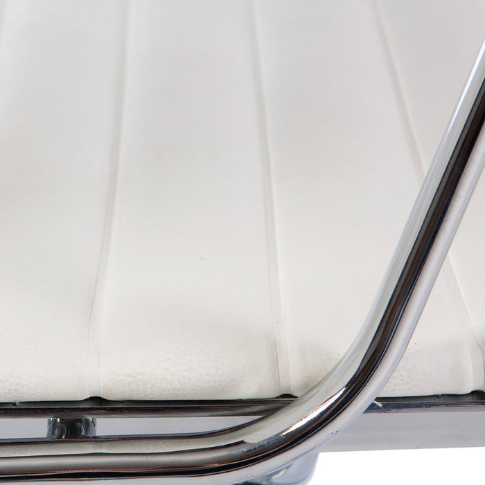 Ribbed Eames Style Office Chair on Glides
