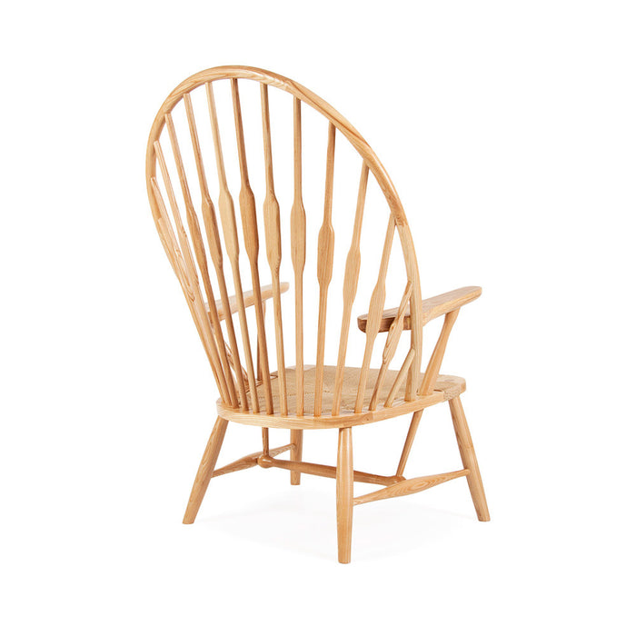 Peacock Hans Wegner Style Lounge Chair