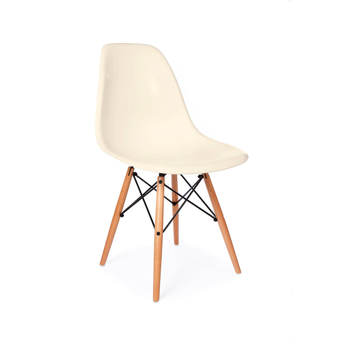EXPO - Cream Eames DSW Chair - RRP 49.99