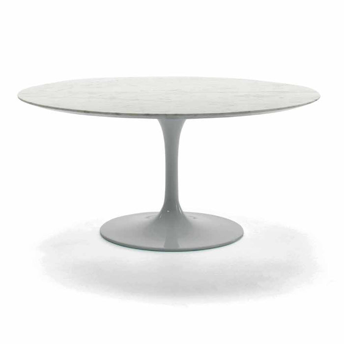 EXPO - 90 cm Circular Carrara Marble Coffee Table - RRP 529.99