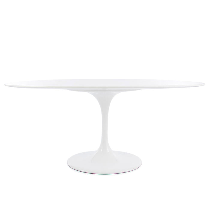 Tulip White Oval Saarinen Table - 198 x 120