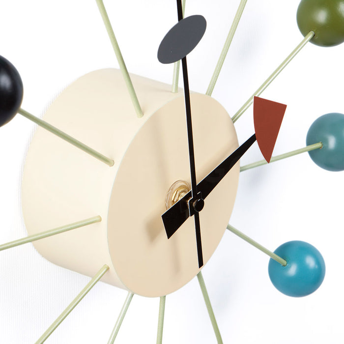 George Nelson Style Ball Wall Clock