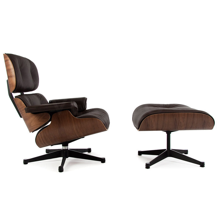 Classic Eames Style Lounge Chair Set