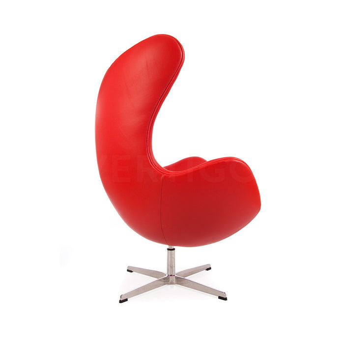 Leather Jacobsen Style Classic Egg Chair