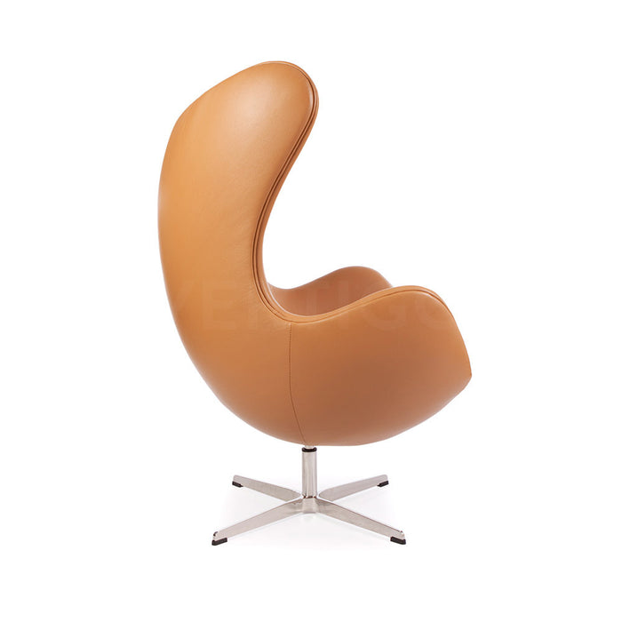Leather Jacobsen Style Classic Egg Chair