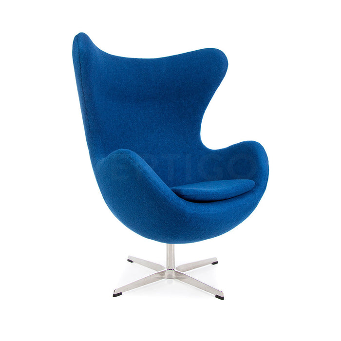 Wool Jacobsen Style Egg Chair