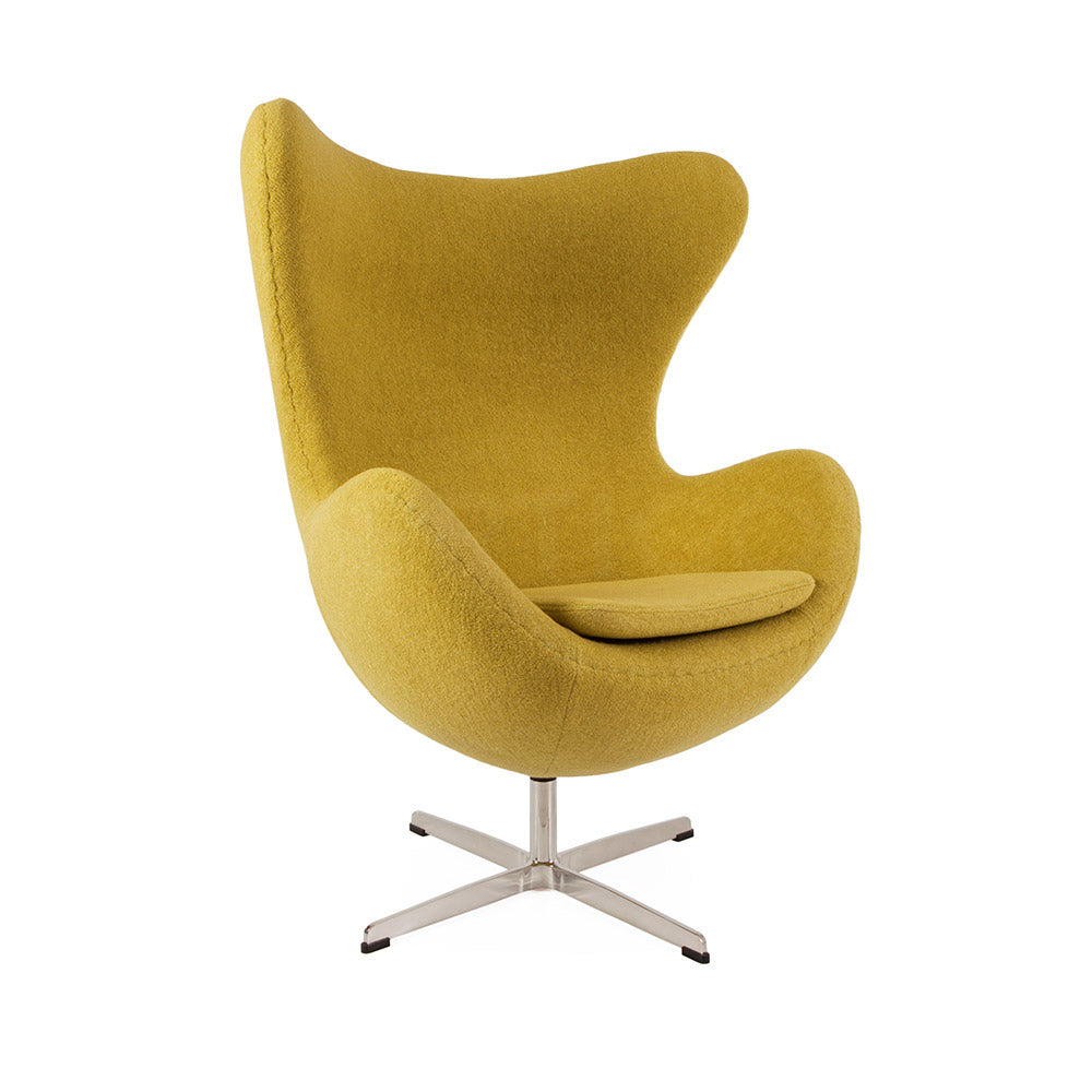 Wool Jacobsen Style Egg Chair Vertigo Interiors