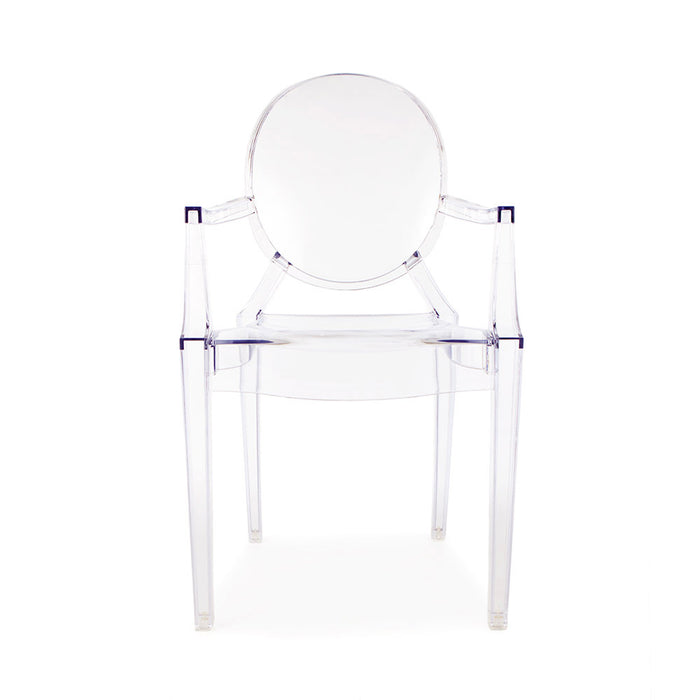 Louis Ghost Starck Style Arm Chair
