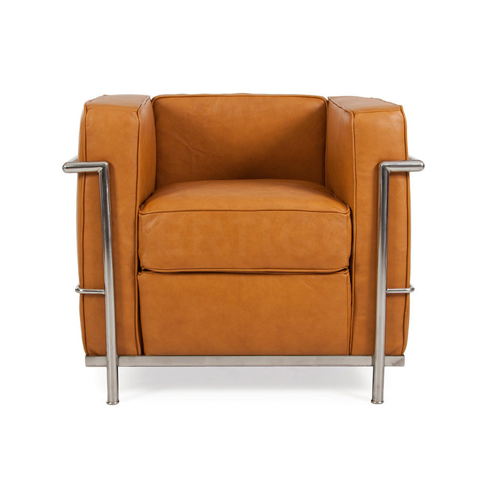 LC2 Petit Le Corbusier Style Arm Chair