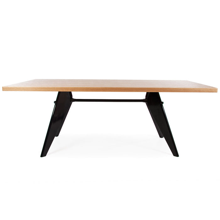 Large Jean Prouve Style Dining Table