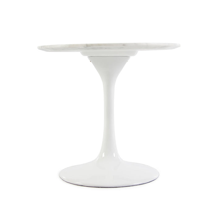 Tulip Marble Saarinen Style Side Table